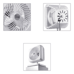 Ventilador de Mesa Oscilante Delta Turbi 127V Branco Venti Delta