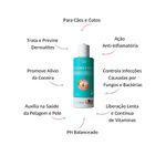 Shampoo Antifúngico Cloresten 200ml Para Cães E Gatos Agener
