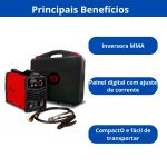 MÁQUINA SOLDA INVERSORA BAMBOZZI WMI 161 ED