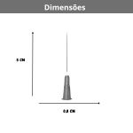 AGULHA DESCARTÁVEL HIPORDERME 25X0,7 (UNITÁRIO)