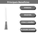 AGULHA DESCARTÁVEL HIPORDERME 25X0,7 (UNITÁRIO)