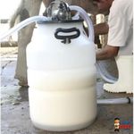 Latão De Leite Plástico Branco Para Ordenha 40 Lt