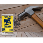 Prego Com Duas Cabeças 17x27 Polido Gerdau - 1kg