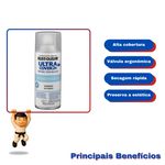 SPRAY TRANSPARENTE ULTRA COVER ACETINADO - RUST OLEUM