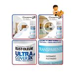 SPRAY TRANSPARENTE ULTRA COVER ACETINADO - RUST OLEUM
