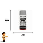 TINTA SPRAY GALVANIZADO CINZA RUST OLEUM METAL PROTECTION