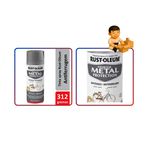 TINTA SPRAY NÍQUEL METÁLICO RUST OLEUM