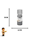 TINTA SPRAY NÍQUEL METÁLICO RUST OLEUM