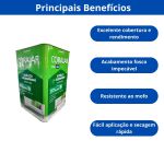 Tinta Coral Coralar Antimofo Fosco Interior Acrílico Camurça 18L