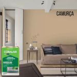Tinta Coral Coralar Antimofo Fosco Interior Acrílico Camurça 18L