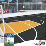 Tinta Piso Fura Premium 18L Preto Base Agua Fosco