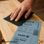 TIGRE LIXA FERRO GRÃO 100