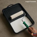 Bandeja Plástica Preta Para Pintura Tigre 2304-23cm