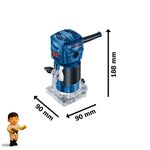 TUPIA LAMINADORA BOSCH GKF 550 220V 550W PROFISSIONAL