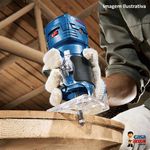 TUPIA LAMINADORA BOSCH GKF 550 220V 550W PROFISSIONAL