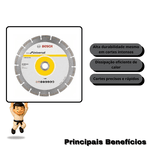 Disco Diamantado Eco For Segmentado 230mm 2608.615.031-000 - Bosch