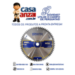 Serra Circular Estacionária Para Madeira 350mm x 30mm 60 Dentes - Irwin