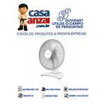 Ventilador Oscilante de Mesa 50cm 200W Bivolt Dômina (Branco)