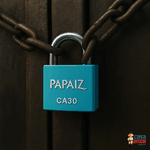 PAPAIZ CADEADO EM ALUMÍNIO DE 30MM CA30 AZUL