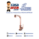 Torneira para Lavatorio de Mesa Bica Alta Lorenzetti LorenFlatt Rose Gold - 1195 F71 RG 