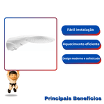 Chuveiro Advanced Multitemperaturas 220V 7500W - Lorenzetti
