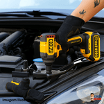 Chave De Impacto Ingco 1/2 Pol. A Bateria 20V CIWLI2004-9