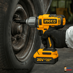 Chave De Impacto Ingco 1/2 Pol. A Bateria 20V CIWLI2004-9