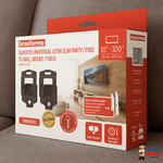 Suporte Universal Ultra Slim 10 A 85 Para Tv/Fixo Sbru859 - Brasforma