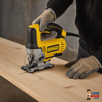 Serra Tico-Tico 127v Dewalt DWE300-BR 650w Ação Orbital