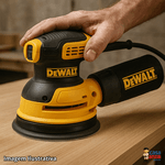 LIXADEIRA ROTO-ORBITAL 5'' (125 MM) DWE6421-B2 127v