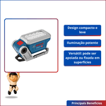 Lanterna a Bateria Bosch GLI 12V - 330 
