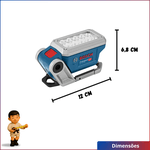 Lanterna a Bateria Bosch GLI 12V - 330 