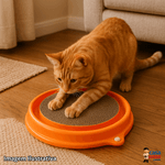 BRINQUEDO GATO RODA CORRE CORRE ARRANHADOR COM BOLINHA