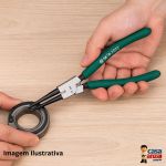 Alicate Para Anéis Externos Reto 7' 19-60mm - Sata
