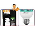 Lâmpada Fluorescente Compacta 30W - 220V (Luz Branca)