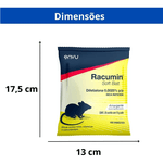 Ratoeira Pega Rato Racu Isca Min Soft Bait Contr. Rato