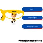 Afiador de facas e tesouras - Vonder 