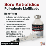 SORO ANTI OFIDICO QUENTE LEMA