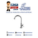 Torneira Para Lavatório De Banca 1/4 De Volta Com Bica Alta Tríade 1166 C-66 - Kimetais