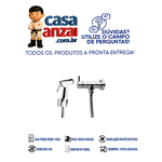 Ducha Higiênica Flexível Metálica Com Registro 1/4 Volta Delicatta Slim 1150 C-58 - Kimetais