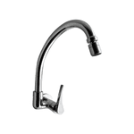 Torneira Para Cozinha De Parede 1/4 De Volta Com Bica Móvel Lume 1168 C-56 - Kimetais