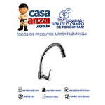 Torneira Para Cozinha De Parede 1/4 De Volta Com Bica Móvel Lume 1168 C-56 - Kimetais