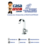 Torneira Para Lavatório De Banca 1/4 De Volta Com Bica Alta Cromada Plena 1198 C68 - Kimetais