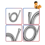 Mangueira Flexível Para Ducha Higiênica 1,20m 1/2’ 1940 - Kimetais