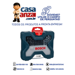 Kit de ferramentas x-line 33 peças Bosch