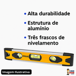 INGCO NIVEL MAGNETICO DE ALUMINIO TORPEDO 9 POLEGADA / 225MM