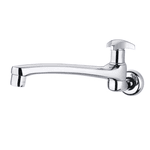 Torneira Para Cozinha De Parede Top Jet 250 Cromada Aquarius 1170-A - Fabrimar