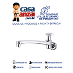 Torneira Para Cozinha De Parede Top Jet 250 Cromada Aquarius 1170-A - Fabrimar