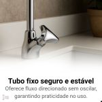 Torn. Lav. Tubo Fixo Digital Line - Tigre/Fabrimar