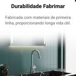 Torn. Lav. Tubo Fixo Digital Line - Tigre/Fabrimar